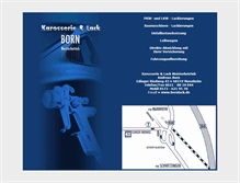 Tablet Screenshot of bornlack.de